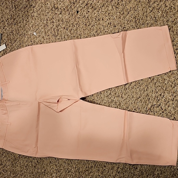 New Talbots relaxed chino pants...size 16...pink - Picture 5 of 7